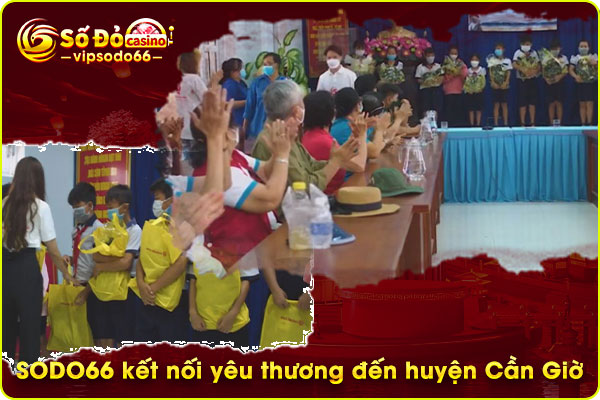sodo66 từ thiện tại cần giờ