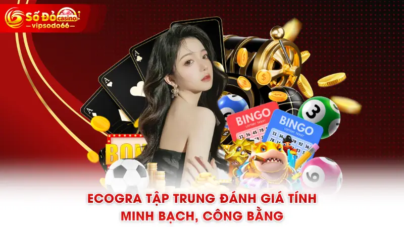 eCOGRA tập trung đánh giá tính minh bạch, công bằng