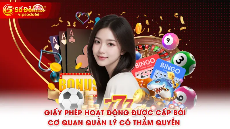 Giấy phép hoạt động được cấp bởi cơ quan quản lý có thẩm quyền 