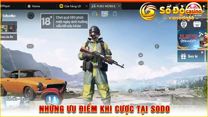 Những ưu điểm khi cược tại SODO66